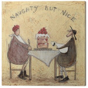 Obraz na plátně Sam Toft - Naughty But Nice, 2 - 30×30 cm