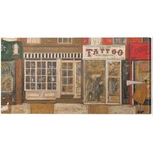 Obraz na plátně Sam Toft - On a Street Where You Live, 2 - 60×30 cm