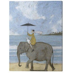 Obraz na plátně Sam Toft - On the Edge of the Sand, 2 - 40×50 cm