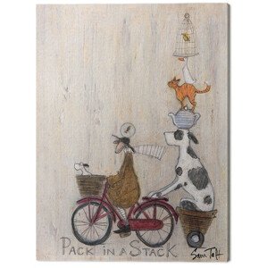 Obraz na plátně Sam Toft - Pack in a Stack, 2 cm - 30×40 cm