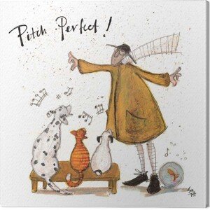 Obraz na plátně Sam Toft - Pitch Perfect, 2 cm - 30×30 cm