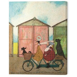 Obraz na plátně Sam Toft - There May Be Better Ways To Spend an Afternoon but I Doubt It, 2 cm - 40×50 cm