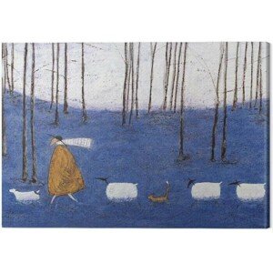 Obraz na plátně Sam Toft - Tiptoe Through the BlueBells, 2 - 50×40 cm