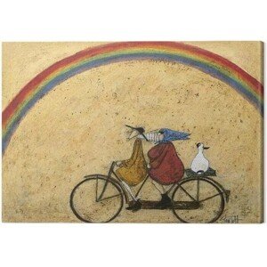 Obraz na plátně Sam Toft - Somewhere under a Rainbow, 2 - 80×60 cm