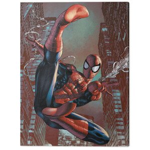 Obraz na plátně Spider-Man - Web Sling, 2 - 80×60 cm