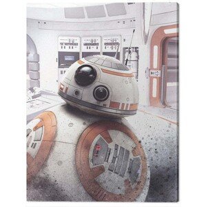 Obraz na plátně Star Wars The Last Jedi - BB - 8 Peek, 2 - 60×80 cm