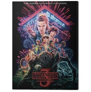 Obraz na plátně Stranger Things - Summer of 85, 2 - 60×80 cm
