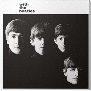 Obraz na plátně The Beatles - With the Beatles, 2 - 30×30 cm