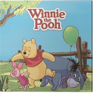 Obraz na plátně Winnie The Pooh, 2 - 40×40 cm