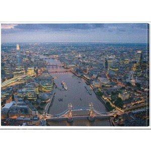Obraz na plátně Jason Hawkes - London, 2 - 80×60 cm