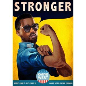 Ilustrace Stronger, Ads Libitum / David Redon, 30 × 40 cm