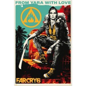 Plakát, Obraz - Far Cry 6 - From Yara With Love, 61 × 91.5 cm