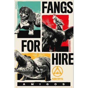 Plakát, Obraz - Far Cry 6 - Fangs for Hire, 61 × 91.5 cm