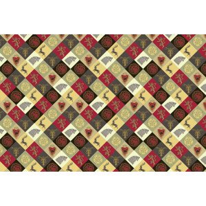 Umělecký tisk Game of Thrones - House Sigils, 40 × 26.7 cm