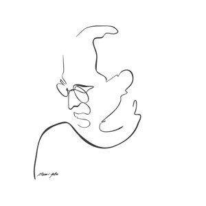 Ilustrace Jobs, Hugo Jurčík, 40 × 40 cm