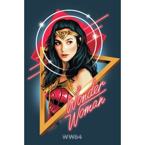 Umělecký tisk Wonder Woman - Welcome to the 80s, 26.7 × 40 cm