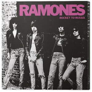 Obraz na plátně Ramones - Rocket to Russia, 2 cm - 40×40 cm