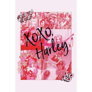 Umělecký tisk Harley Quinn - XoXo, 26.7 × 40 cm