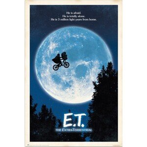 Plakát, Obraz - E.T. - The Extra-Terrestrial, 61 × 91.5 cm
