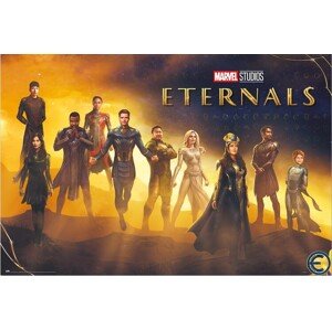 Plakát, Obraz - Marvel - The Eternals, 91.5 × 61 cm