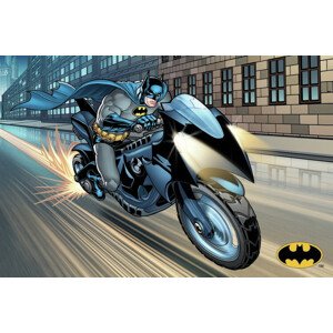 Umělecký tisk Batman - Night ride, 40 × 26.7 cm