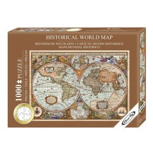 Puzzle Historical World Map, 1000 ks