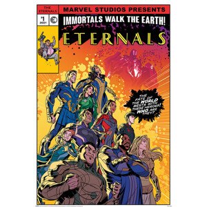 Plakát, Obraz - The Eternals - Immortals Walk the Earth, 61 × 91.5 cm