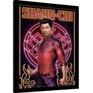 Obraz na zeď - Shang Chi and Legend of the Ten Rings - Neon Signs, 34.3 × 44.5 cm