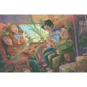 Umělecký tisk Harry Potter - Mimbulus Mimbletonia, 40 × 26.7 cm