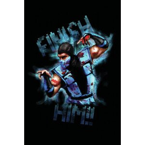Umělecký tisk Mortal Kombat - Finish him, 26.7 × 40 cm