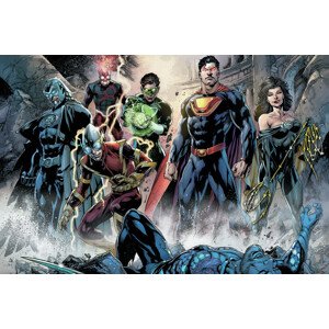 Umělecký tisk Justice League - Crime Syndicate, 40 × 26.7 cm