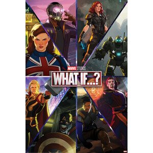 Plakát, Obraz - MARVEL STUDIOS - What If..? Shattered Ralities, 61 × 91.5 cm