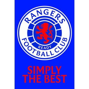 Plakát, Obraz - Rangers FC - Simply the Best, 61 × 91.5 cm