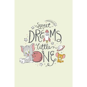 Umělecký tisk Tom and Jerry - Sweet dreams, 26.7 × 40 cm