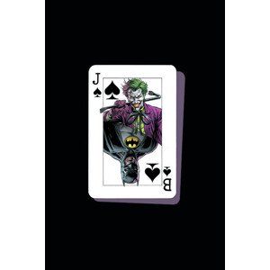 Umělecký tisk Joker vs Batman card, 26.7 × 40 cm
