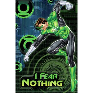 Umělecký tisk Green Lantern - I fear nothing, 26.7 × 40 cm