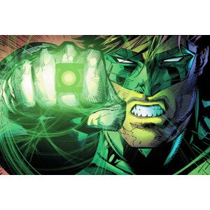 Umělecký tisk Green Lantern - Power, 40 × 26.7 cm