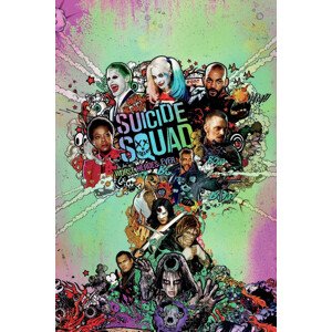Umělecký tisk Suicide Squad - Worst heroes ever, 26.7 × 40 cm