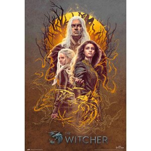 Plakát, Obraz - The Witcher: Season 2 - Group, 61 × 91.5 cm