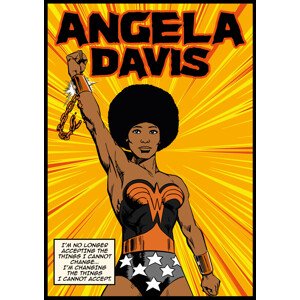 Ilustrace Angela davis, Ads Libitum / David Redon, 30 × 40 cm