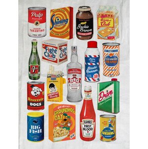 Ilustrace Pop shots, Ads Libitum / David Redon, 30 × 40 cm