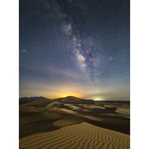Fotografie Arab land at night, Ashraf Habib, 30 × 40 cm