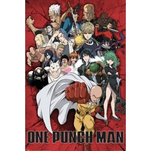 Plakát, Obraz - One Punch Man - Heroes, 61 × 91.5 cm