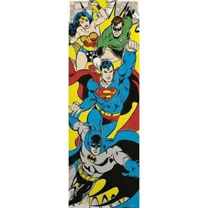 Plakát, Obraz - DC Comics - Characters, 53 × 158 cm