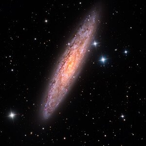Fotografie Sculptor Galaxy, Vikas Chander, 40 × 40 cm