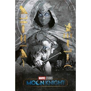 Plakát, Obraz - Marvel - Moon Knight, 61 × 91.5 cm