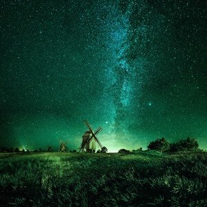Fotografie Galaxy Rising, Jorgen Tannerstedt, 40 × 40 cm