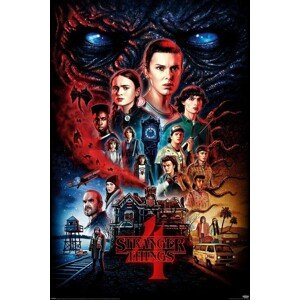 Plakát, Obraz - Stranger Things - Vecna, 61 × 91.5 cm