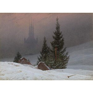 Obrazová reprodukce Winter Landscape, c.1811, Friedrich, Caspar David, 40 × 30 cm