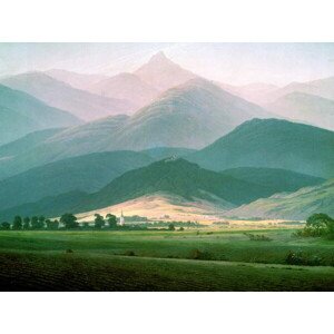 Obrazová reprodukce Landscape in the Riesengebirge, 1810-11, Friedrich, Caspar David, 40 × 30 cm